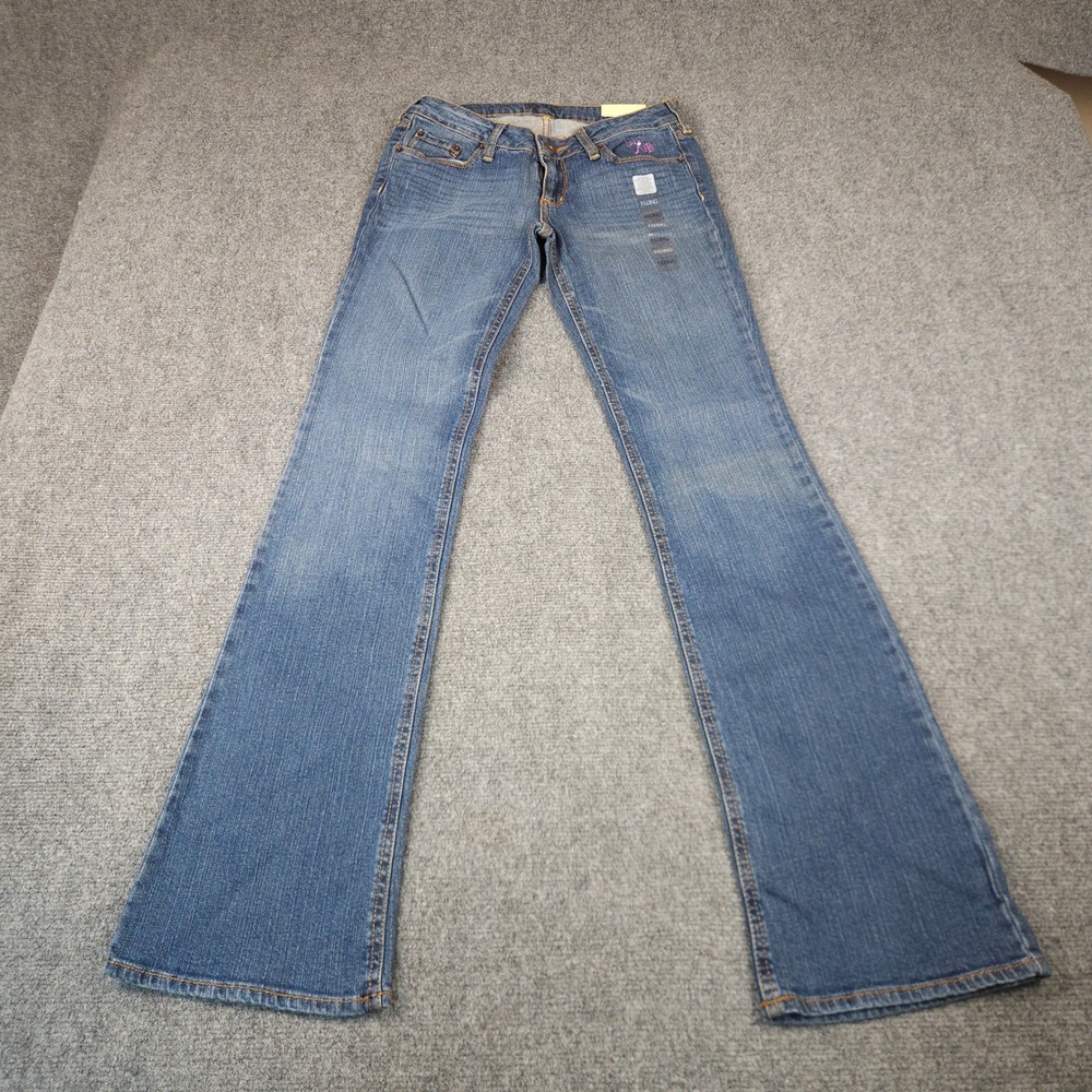 Vintage Y2K TILT PacSun Jeans NWT Size 5 Long Low Rise Bootcut Flare Deadstock